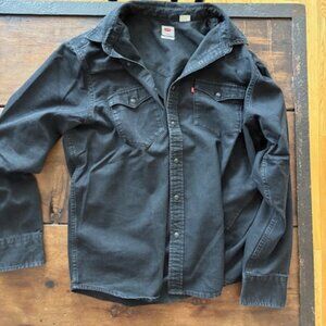 Levi's Western Shirt Black XL